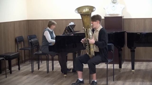 А. Гедике-Импровизация Доскач Павел туба