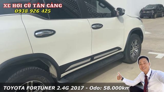 Toyota Tân Cảng bán xe FORTUNER 2.4G 2017 nhập khẩu, xe gia đình 100% tặng thêm 30 triệu phụ kiện