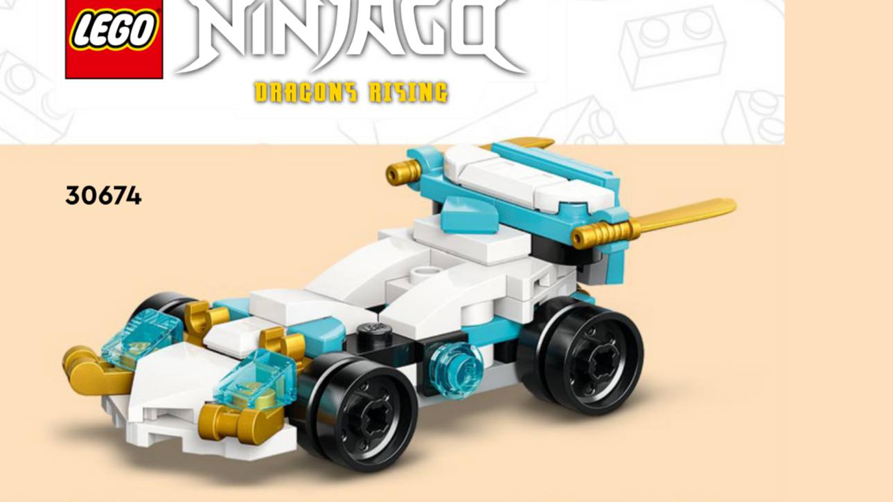 LEGO. Лего. машина дракон зейна.LEGO Уникальные наборы 30674