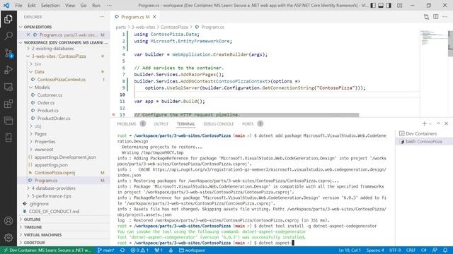 ASP.NET Core Web Apps with EF Core [3 of 5] ｜ Entity Framework Core for Beginners