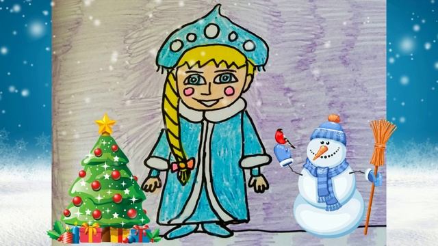 НОВОГОДНИЙ ФИЛЬМ ИЗ МОИХ РИСУНКОВ  6