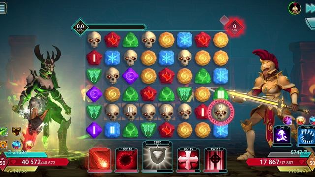 Puzzle Quest 3 - Dok vs RiverMonster277