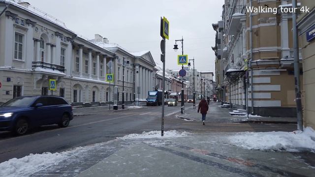 Улица Пречистенка в Москве. Прогулка по улицам Москвы Уличные сцены Москвы