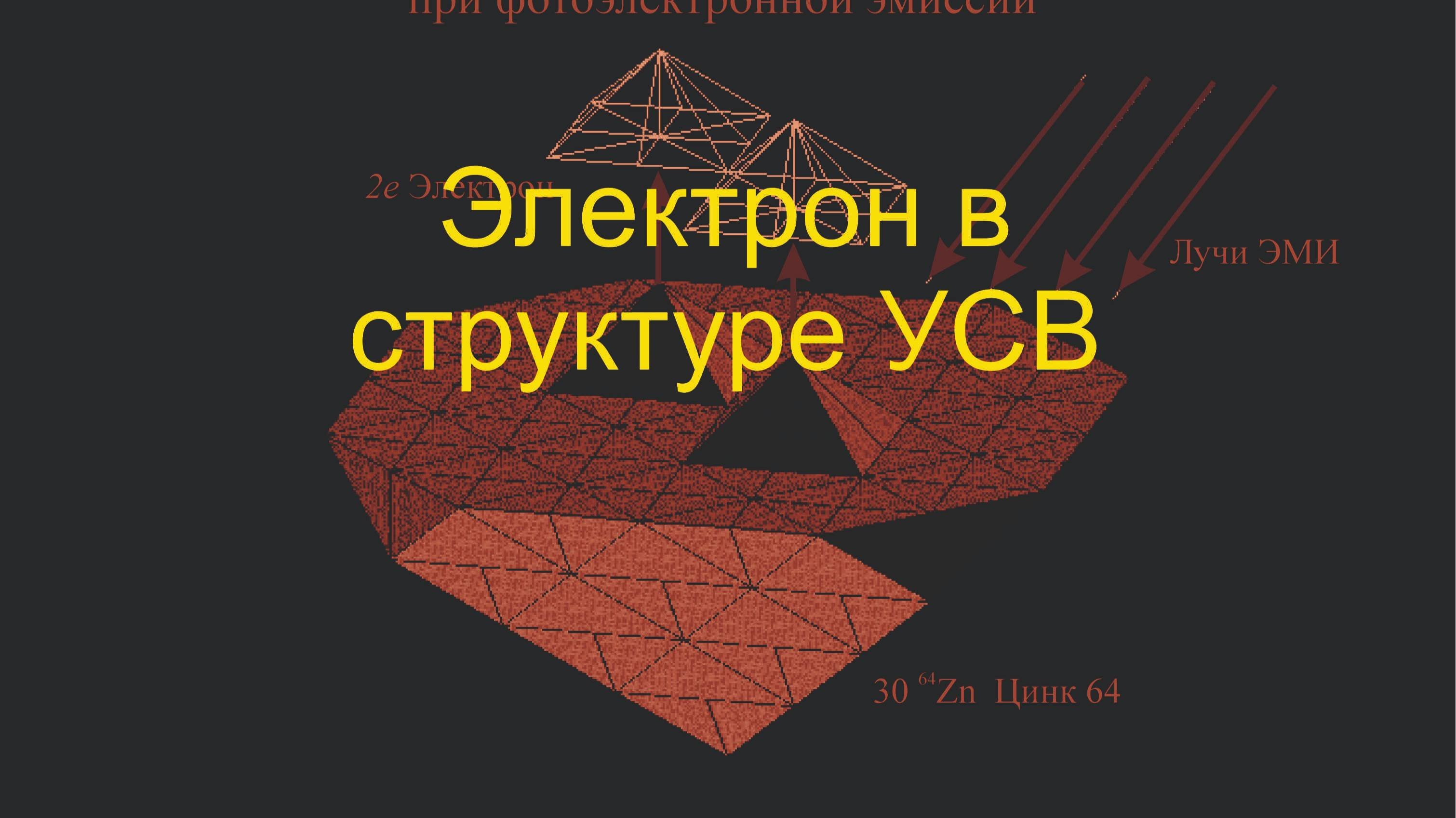 Электрон в структуре УСВ