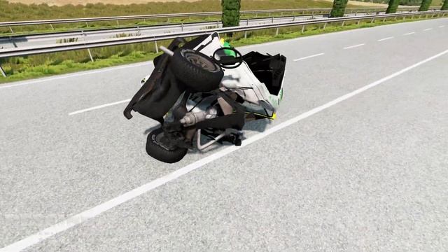 Cars vs Giant Hammer — BeamNG.Drive 4K Gameplay — Rescind Gaming