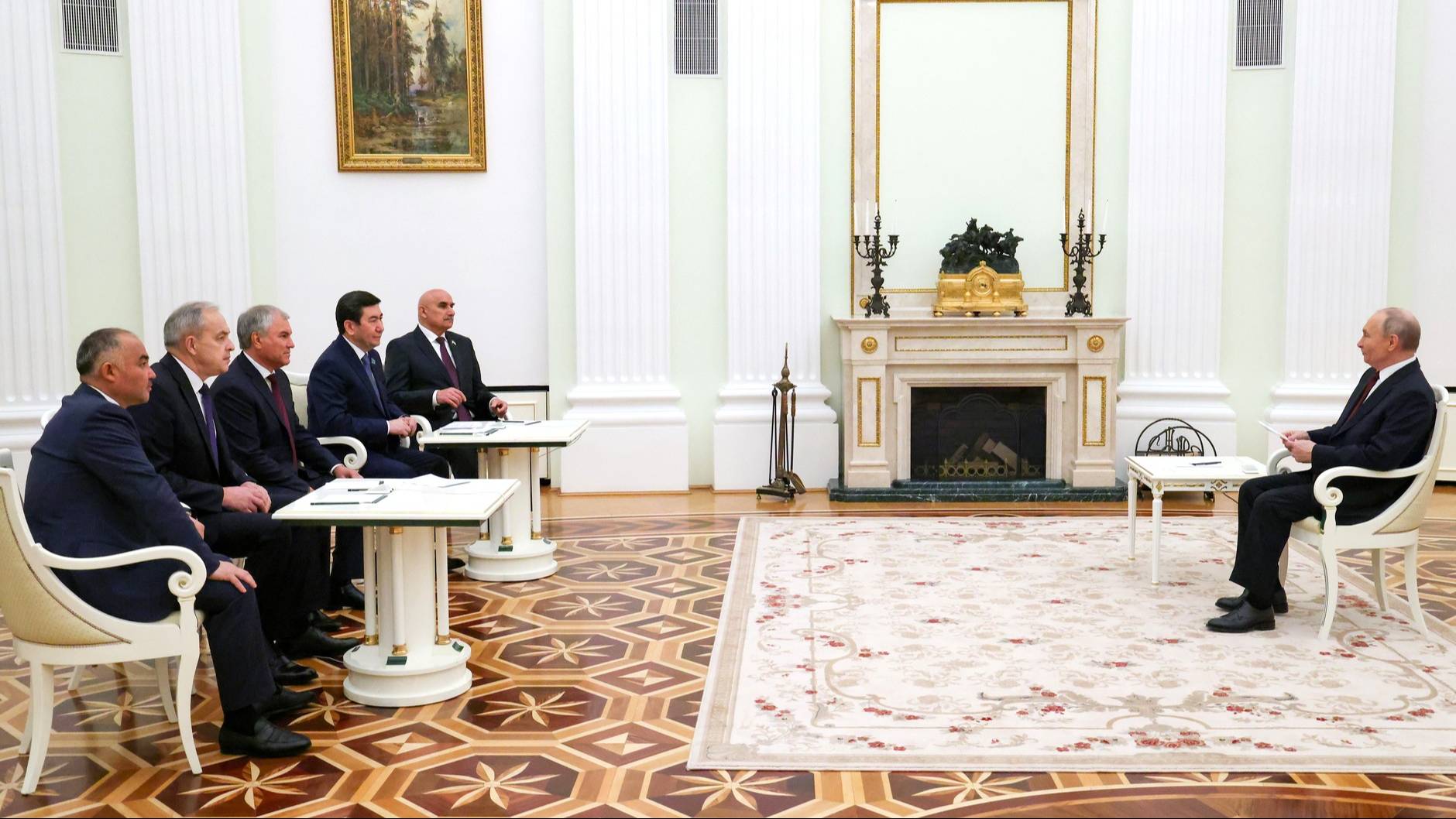Встреча с председателями парламентов государств – членов ОДКБ