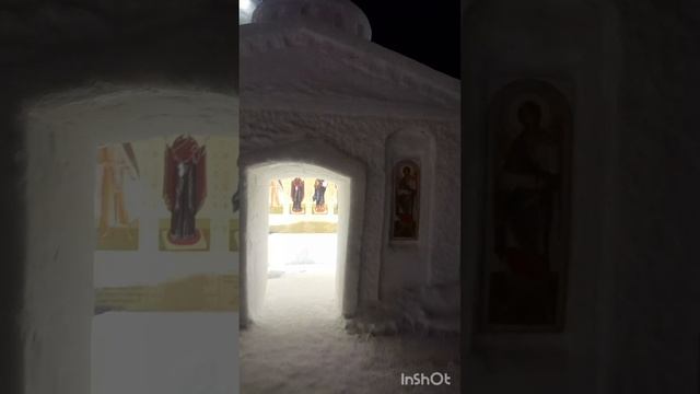 Как мы с семьёй и друзьями зимой в Раифе гуляли РТ.