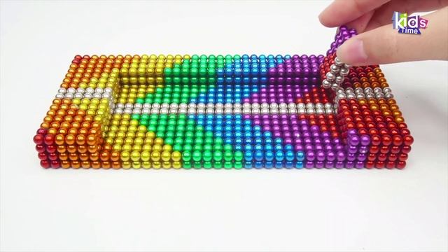 Магнитные шарики - Садовый Домик, Построенный Своими Руками, Есть Радужная Лестница, Водяное Колесо