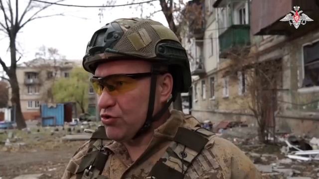 Военные инженеры очищают освобожденные территории