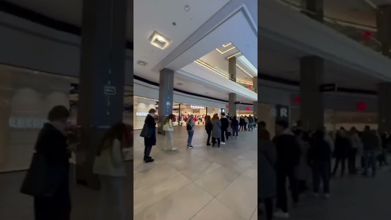 Очереди в H&M