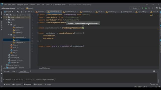 6. Redux и React. Redux saga асинхронные actions