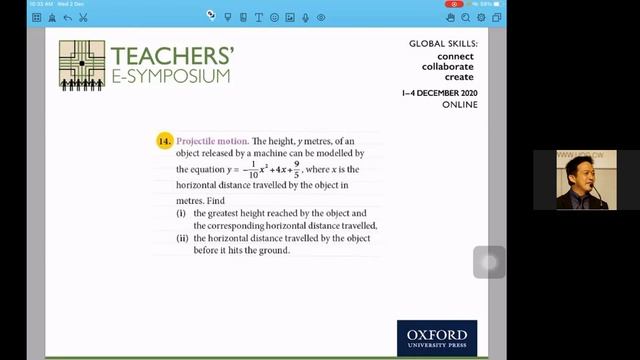Developing Advanced Mathematical Skills for a Real World Focus | Dr Yeap Ban Har | E-Symposium 2020