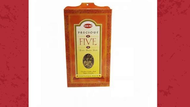 Ароматические палочки благовония HEM Festival pack precious five exotic incense sticks,