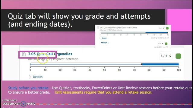How to improve your grade