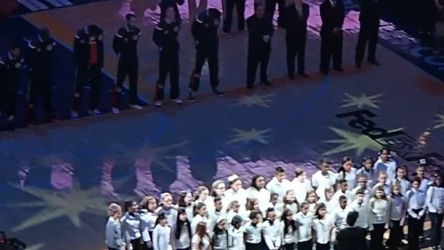 National Anthem-Grahamwood Elementary Chorus..Memphis Grizzlies vs Detroit Pistons 11/15/14