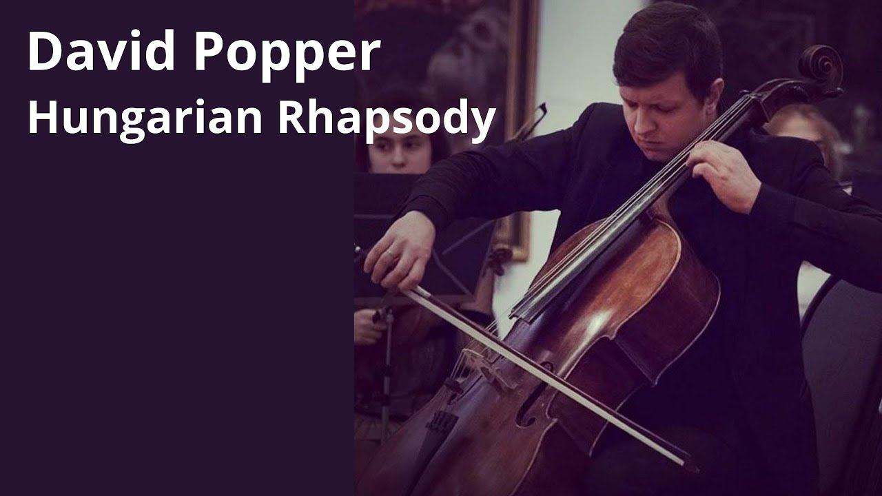 David Popper / Hungarian Rhapsody Op. 68 – Petr Gladysh – Cello, National Philharmonic of Russia