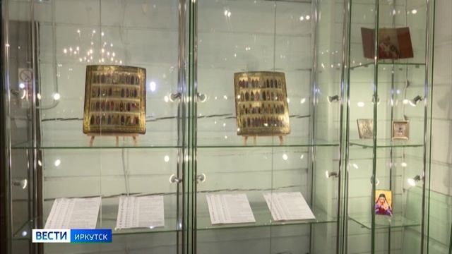 Антикварный комплекс икон впервые представили на выставке Двенадцать месяцев в Иркутске