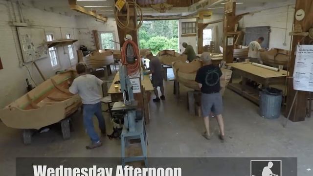 Building the CLC Tenderly Dinghy - HD Time Lapse