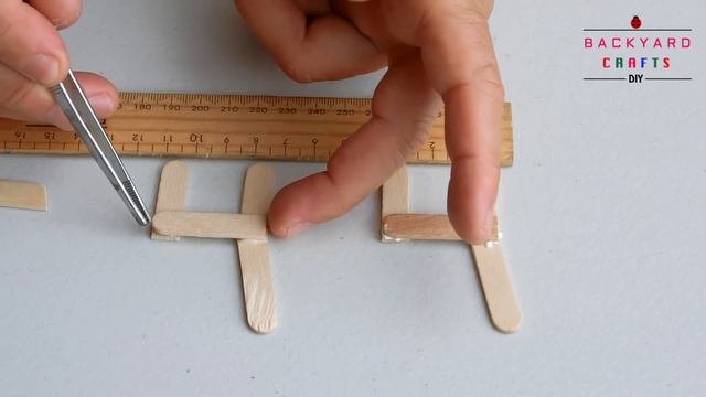 DIY Popsicle Sticks Toys : How To Make Furniture | Backyard Crafts