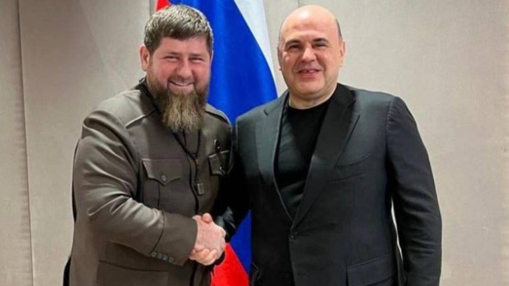 Кадыров «тепло и плодотворно» поговорил с Мишустиным