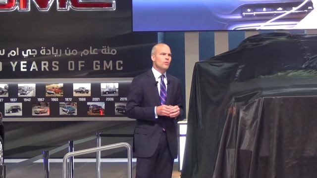 GMC - Dubai International Motor Show 2015