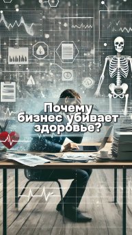 Почему бизнес убивает здоровье?