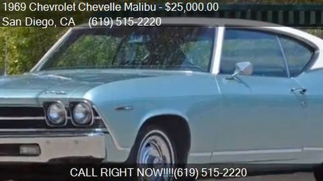 1969 Chevrolet Chevelle Malibu  for sale in San Diego, CA 32