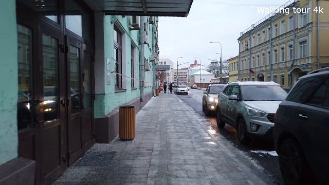 Садовническая улица в Москве.  Прогулка по улицам Москвы Уличные сцены Москвы