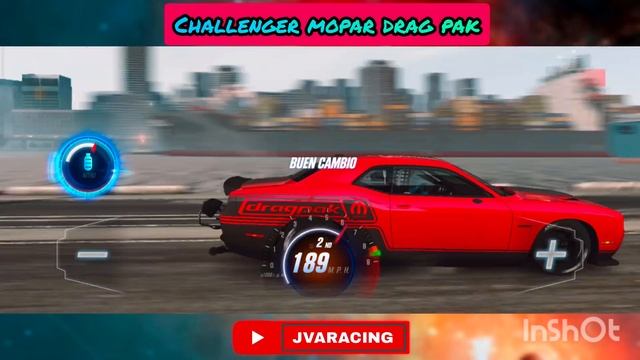 ◎CSR2◎ Challenger Mopar Drag Pak -Tuneo y Lanzamiento Manual-