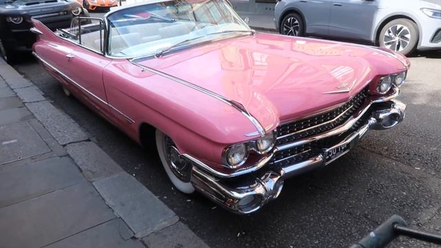 Barbie   Pink   1959 Cadillac    @YouTuberUSA  Harrods  LONDON    UK