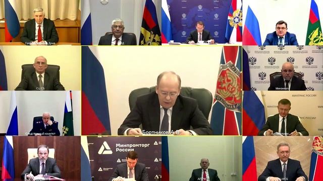 ДИРЕКТОР ФСБ РОССИИ ПРОВЁЛ ИТОГОВОЕ ЗАСЕДАНИЕ НАК И ФОШ