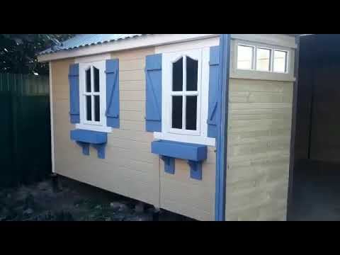 Хозблок садовый дом