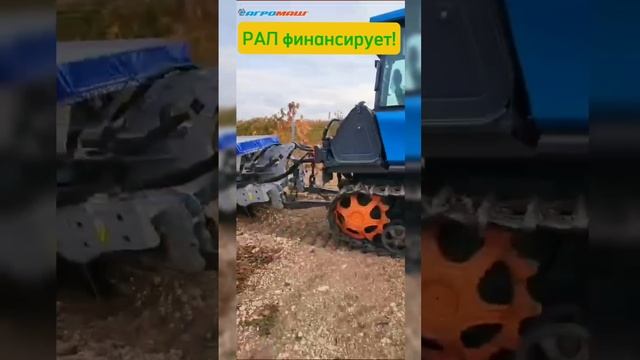 Трактор Агромаш работает на винограднике. Финансирование от Росагролизинг #Рал #лизинг