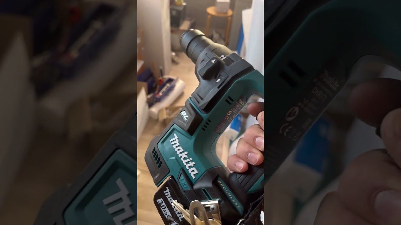 Перфоратор Makita DHR171 в установке межкомнатных дверей  #бородатаядверь #оренбург #makita #двери