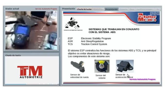 Pruebas a los sensores del sistema ABS