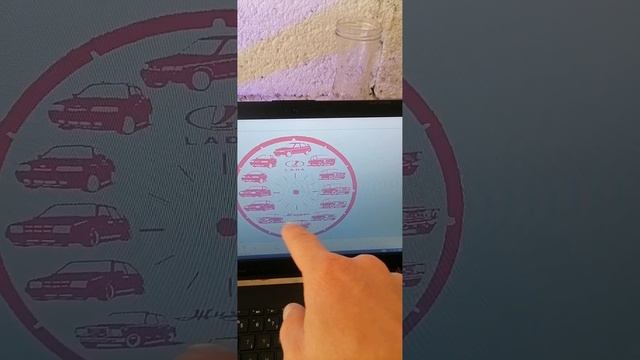 Часы из фанеры