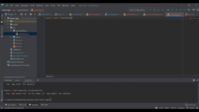 5. React и Redux.Action creators. Redux thunk и асинхронные действия