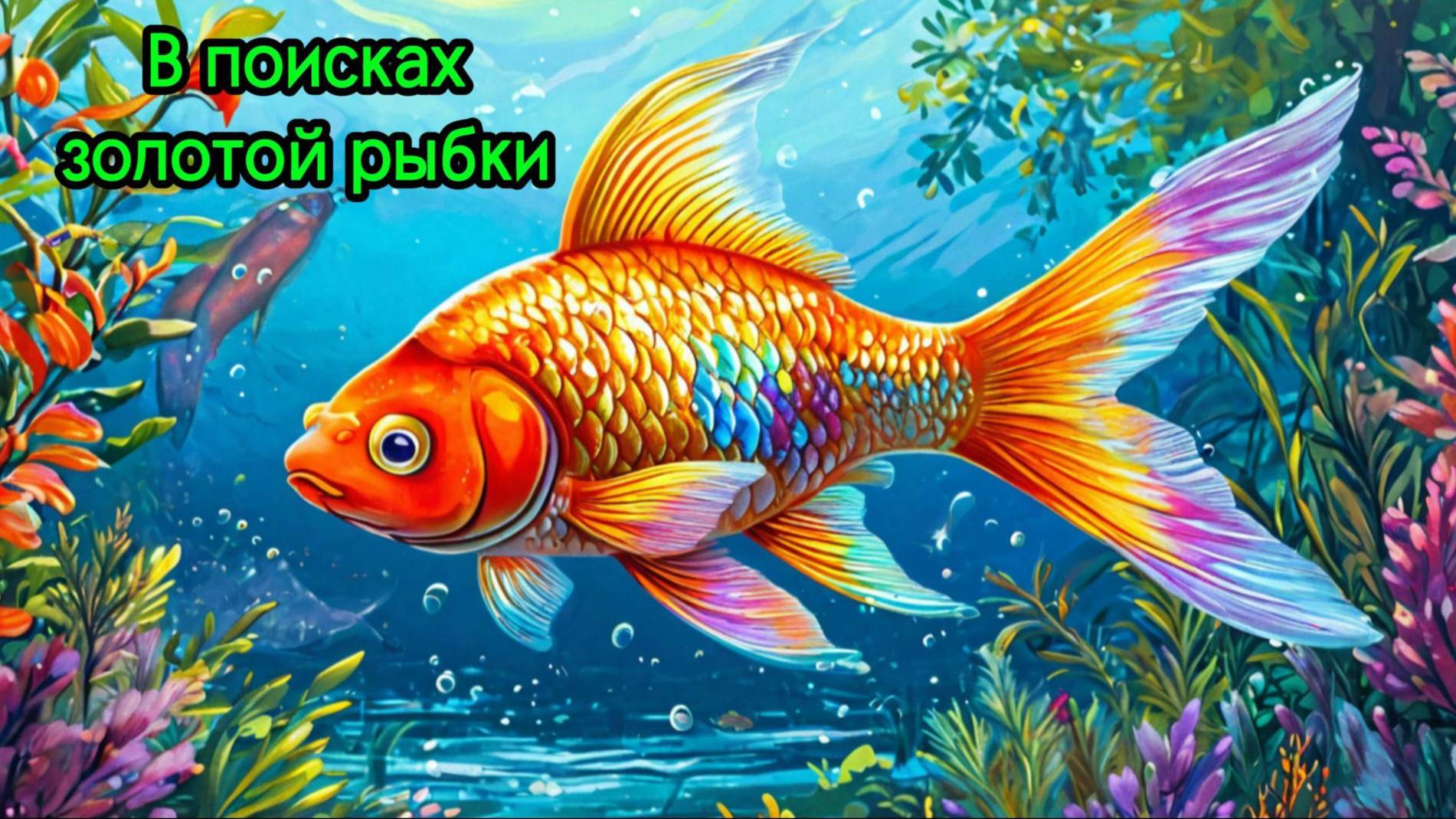 В поисках золотой рыбки | Сказка на ночь для малышей | Детские приключения онлайн | аудиосказки
