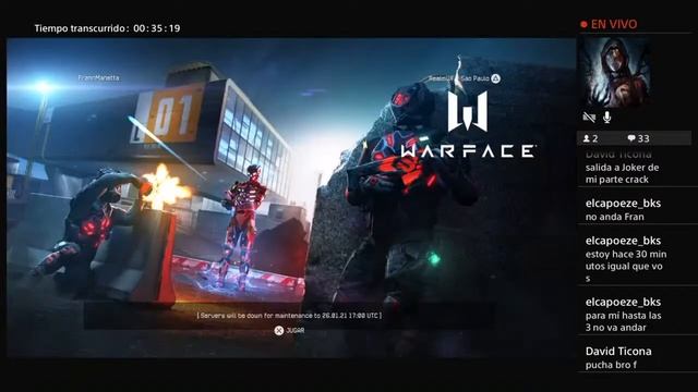 Warface crossplay / Ps4-Xbox / FrannManetta