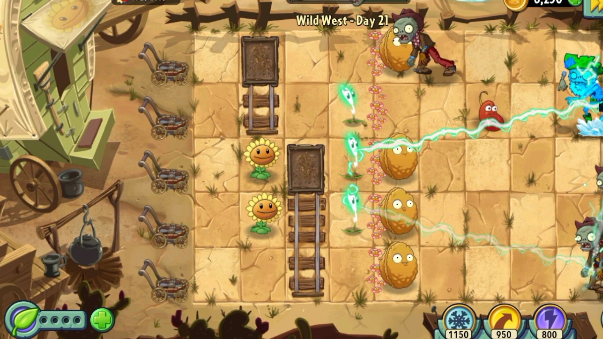 Plants vs. Zombies 2 Wild West Day 21