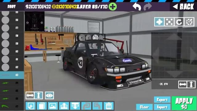 Livery Mustang HOONIGAN Code || Fr Legends