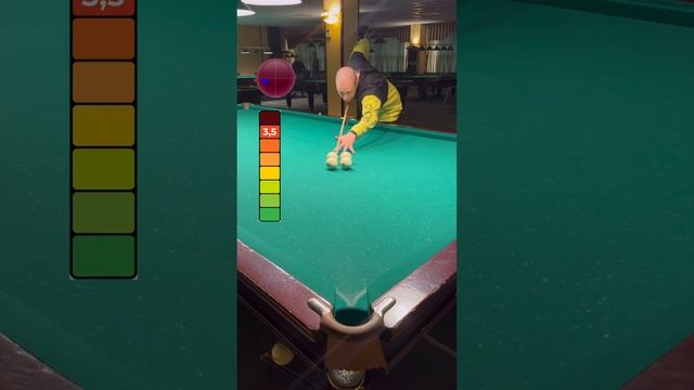 Три спайки 🎱🎱🎱 #shorts #billiard #обучение #бильярд #развлечение #спорт