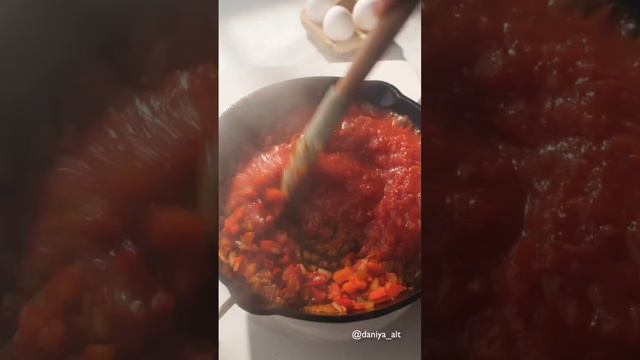 Рецепт шакшуки 😋