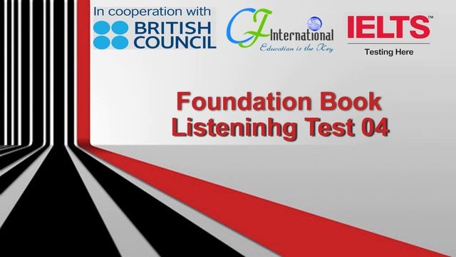Foundation Book Listening Test 4