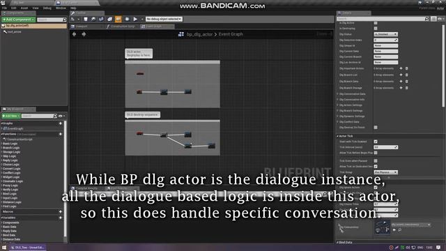 Dialogue Tree V3 - Tutorial part 1, overview.
