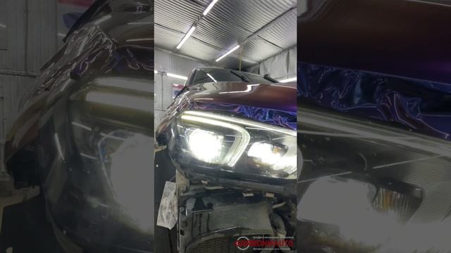 Teckwrap оклейка GLE в хамелеон