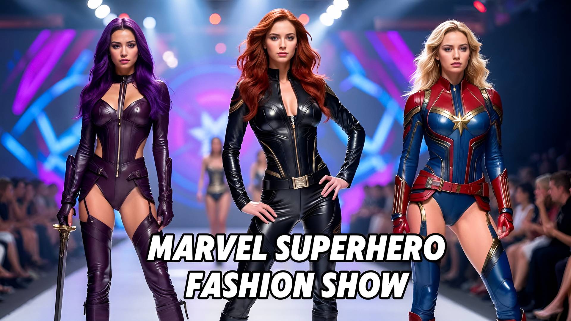 Marvel Superheroines Fashion Show