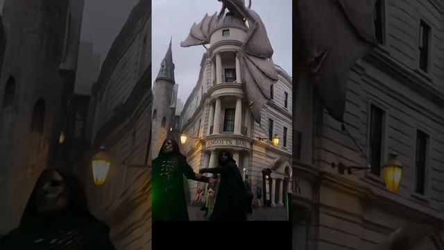 косая аллея. парк в стиле Гарри Поттера