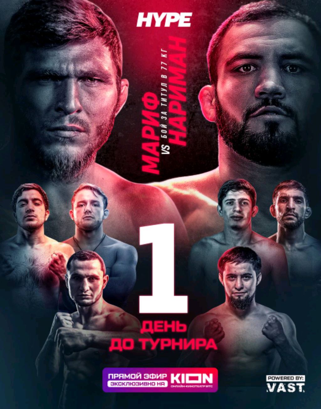 Трансляция Hype MMA