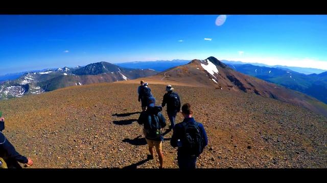 Mounts Democrat, Cameron, Lincoln, and Bross Trail Hiking